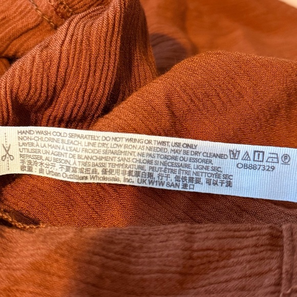 Free People Endless See Ya There Mini Dress Oversized Silhouette Size L - Picture 8 of 8